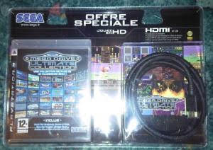 Pack Megadrive Collection - Cable HDMI (ici en version PS3)